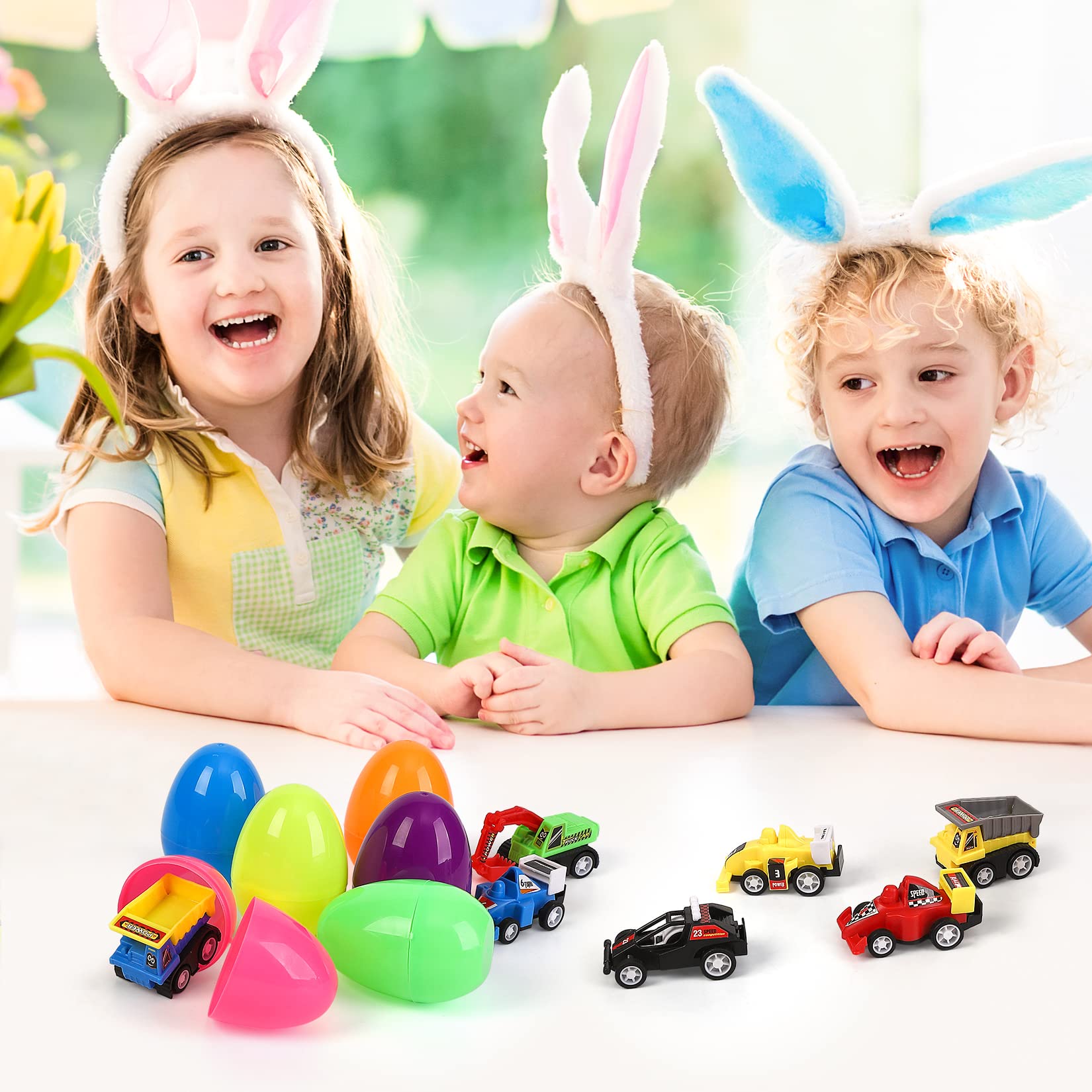 Twister.CK eggs made from safe ABS plastic for durability