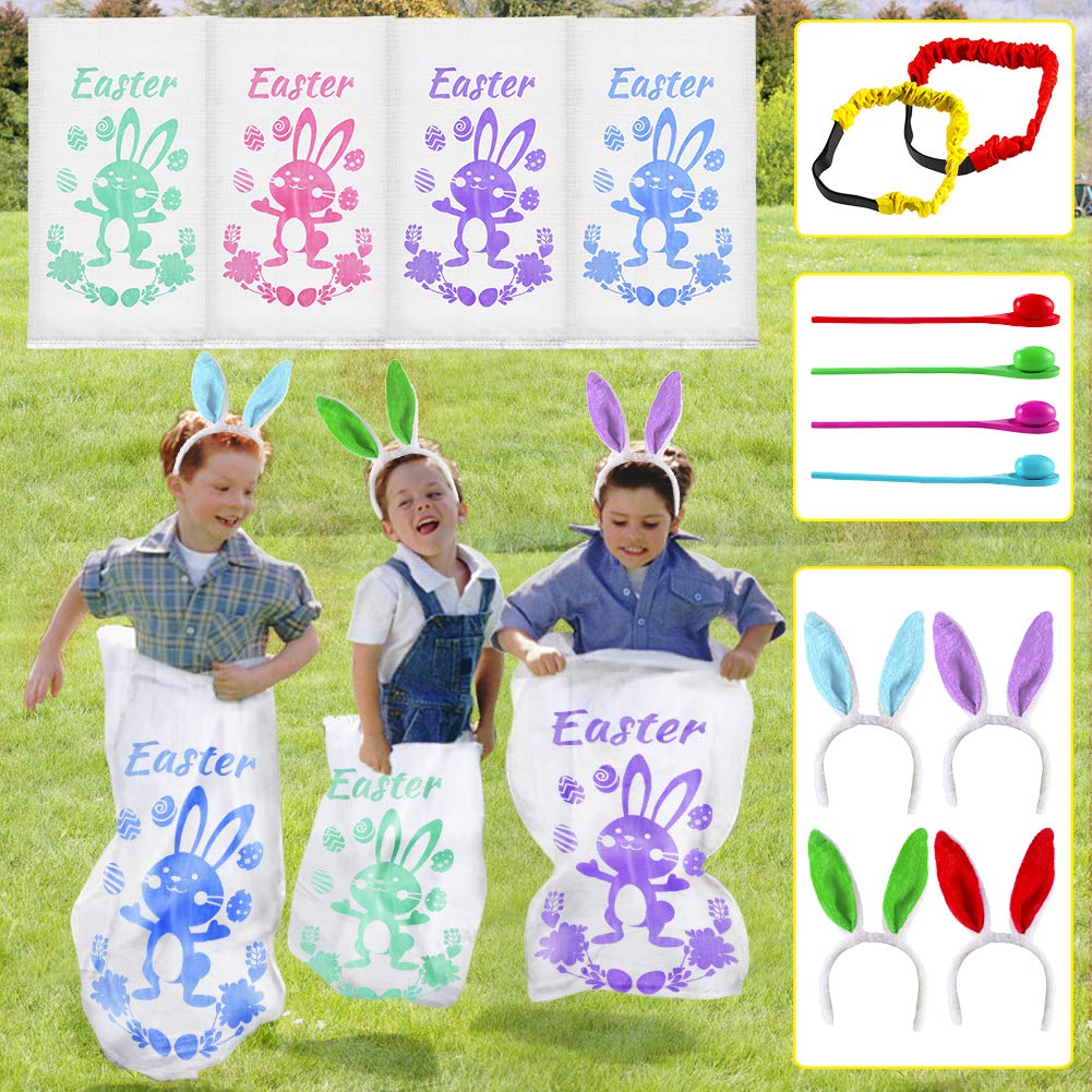 Twister.CK bunny ears headbands add playful flair to Easter games