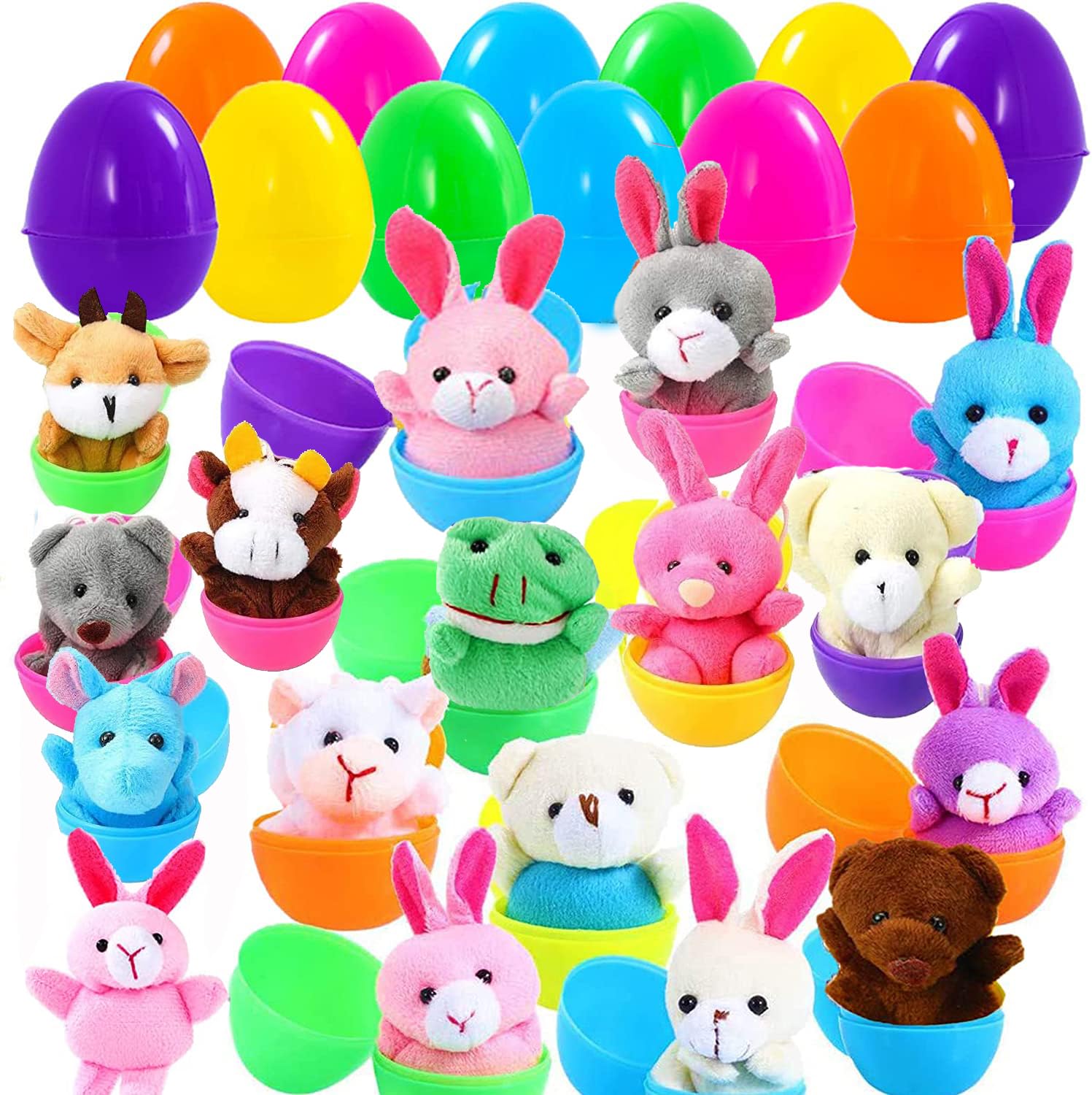 Twister.CK Easter eggs in bright colors for fun egg hunts