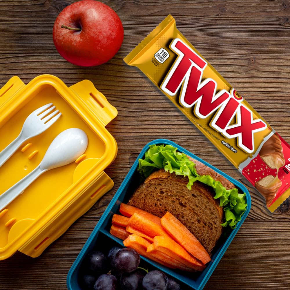 TWIX Caramel Cookie Bars used as a baking ingredient in desserts