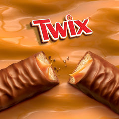 TWIX bars on a plate ready for sharing at a gathering