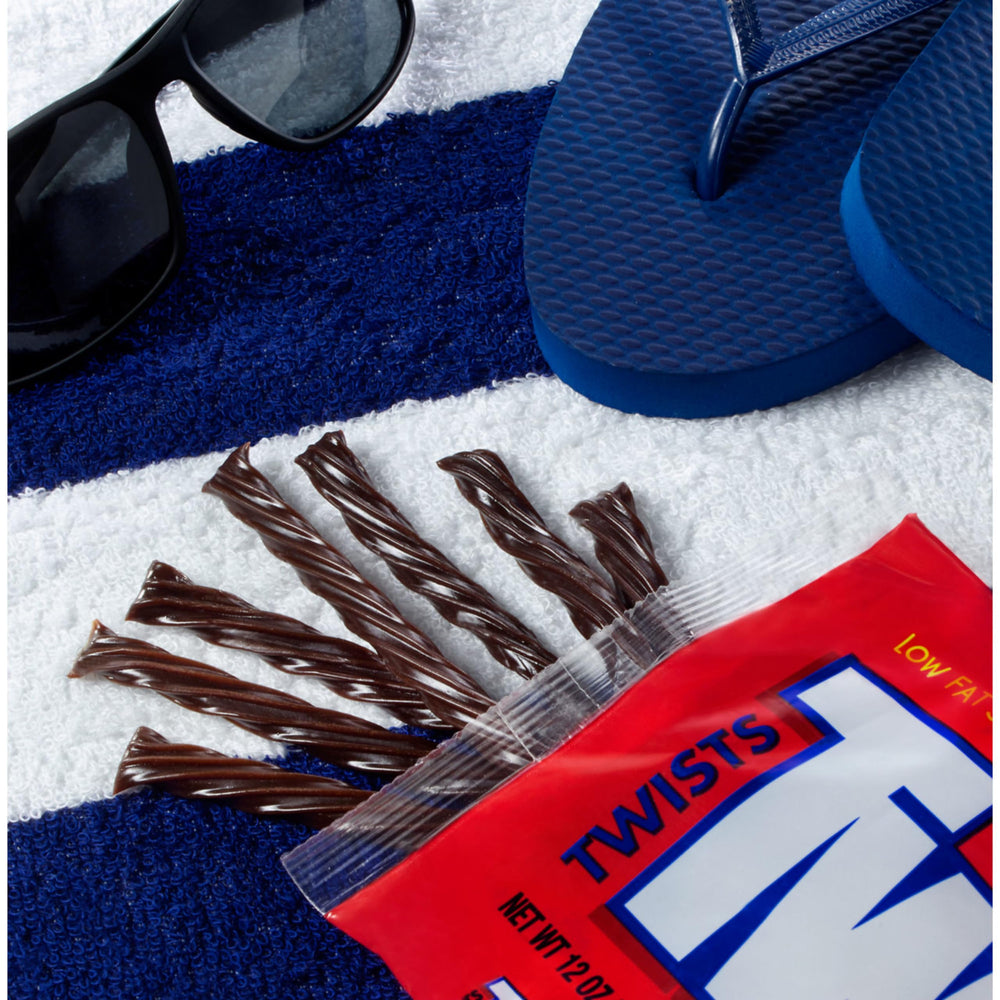 Twizzlers Twists Chocolate Flavor snack idea image, great for parties.