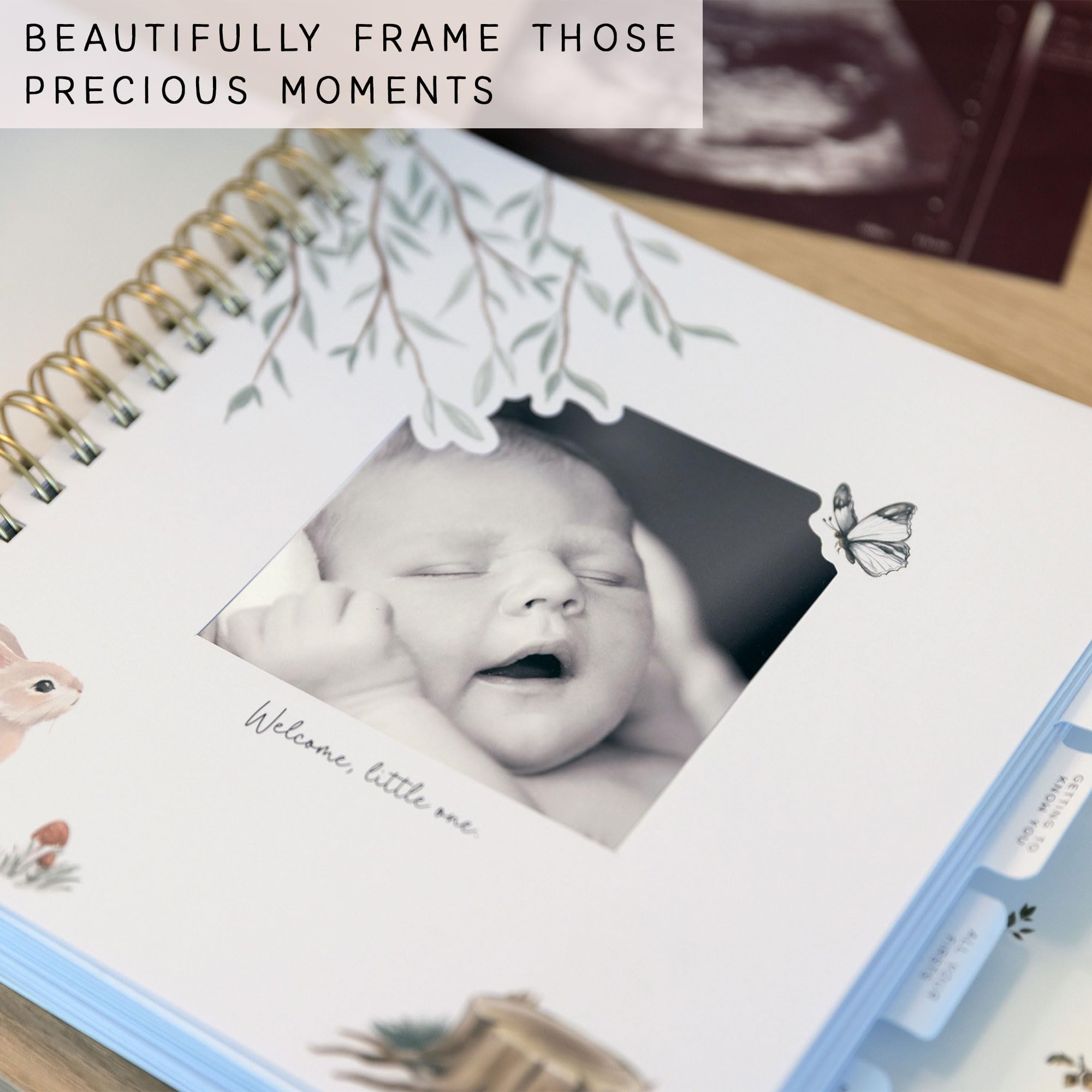 Two Little Dinos memory book photo sizes guide helps with neat layouts.