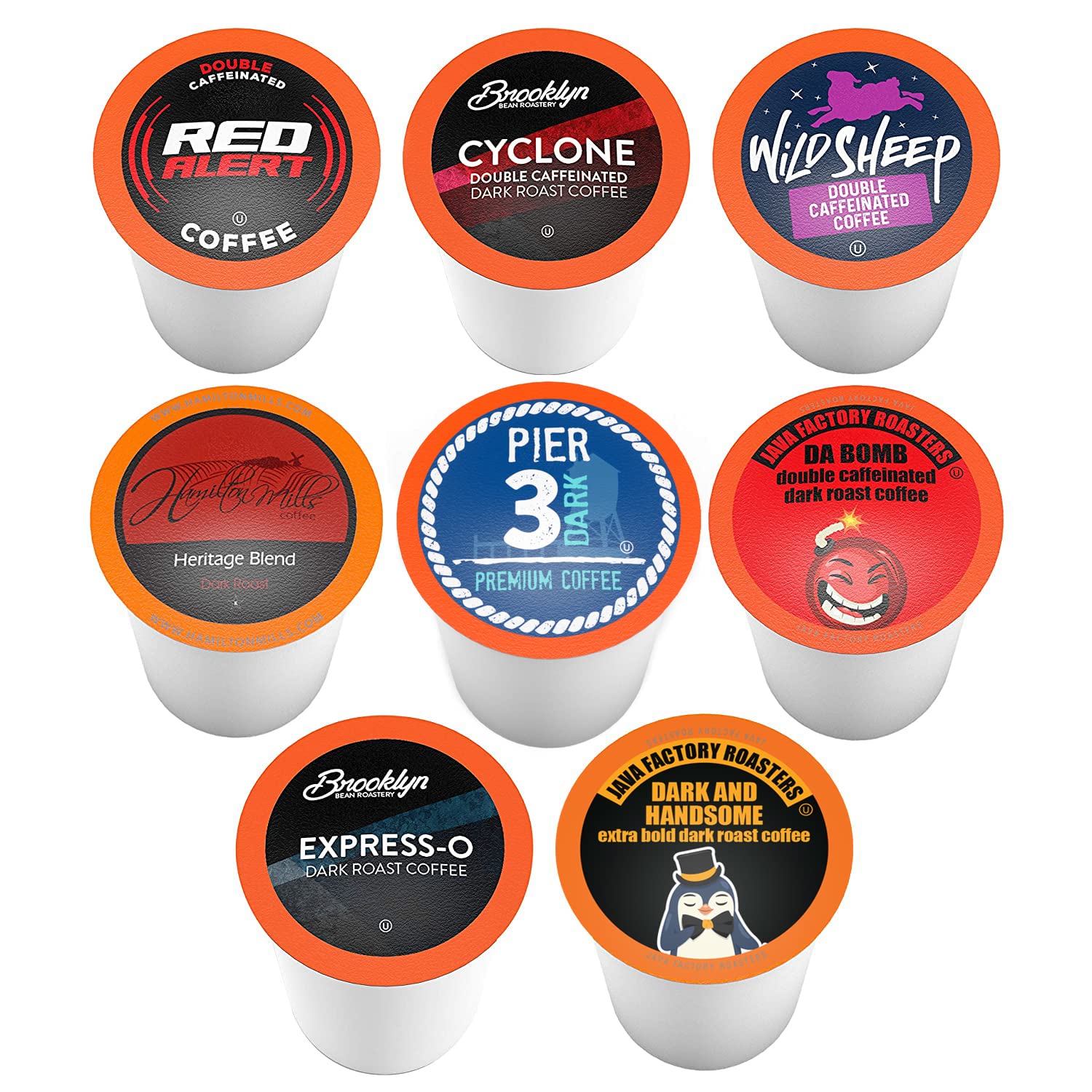 Two Rivers Coffee variety-pack of K-Cup capsules for Keurig brewers
