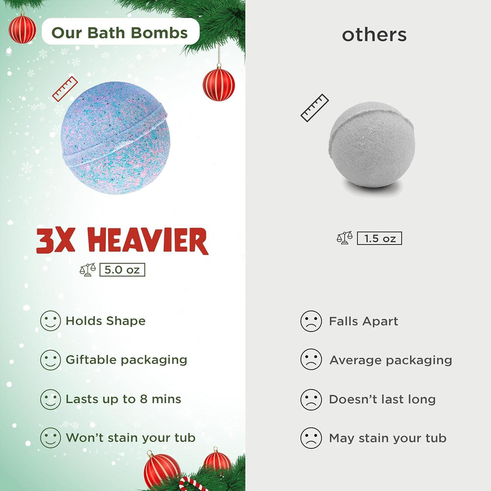 Gift-ready packaging for Two Sisters Mystical Bath Bombs