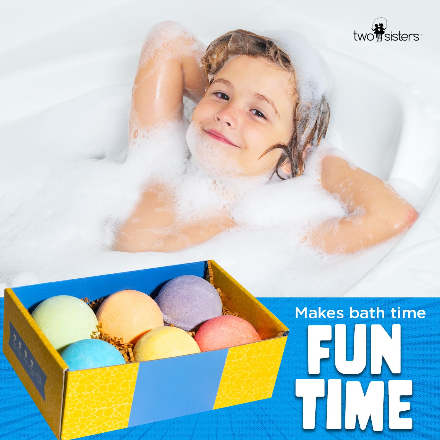Two Sisters Poke Monster green Fruit Loops bath bomb dissolves into bright green bath water.