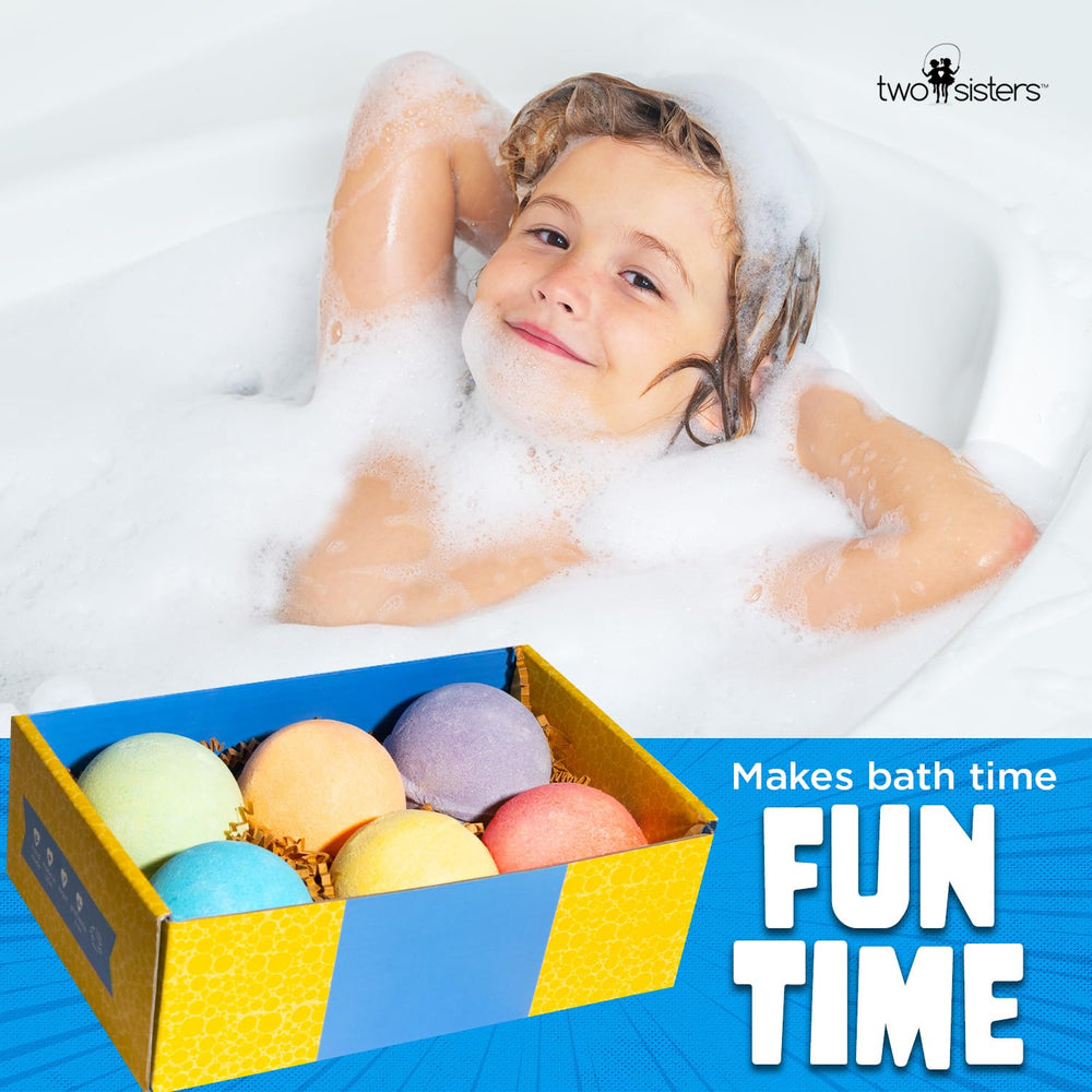 Two Sisters Poke Monster green Fruit Loops bath bomb dissolves into bright green bath water.