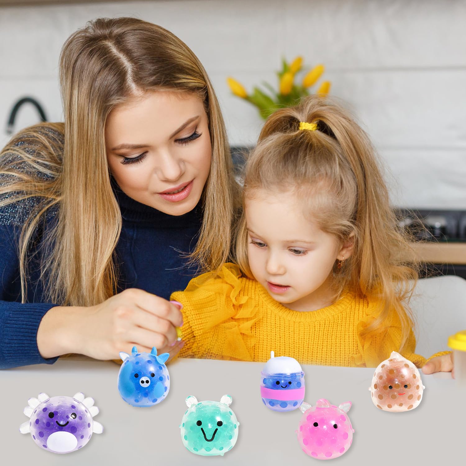 TXGNUC frog squishy is a soft, squeezable companion for car rides