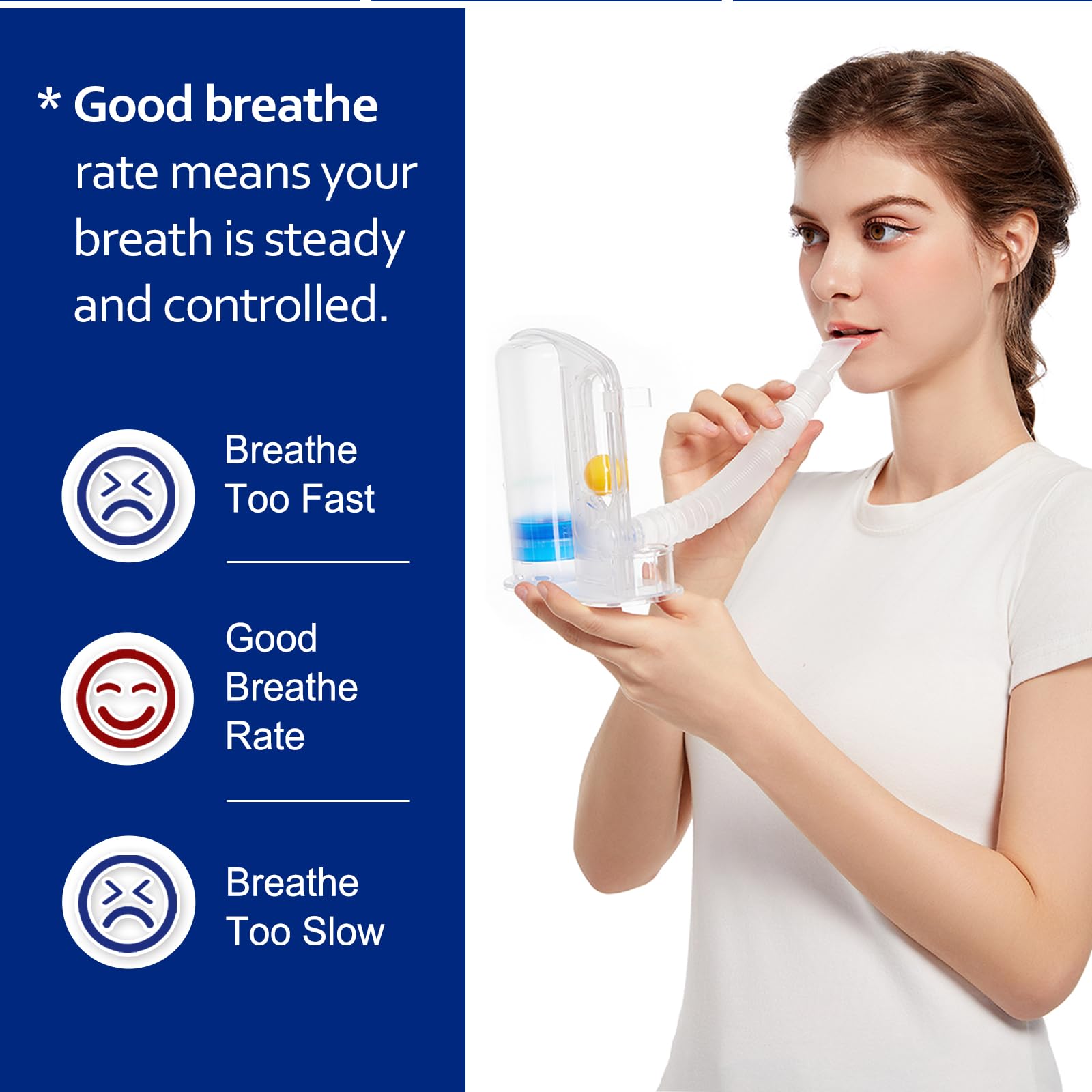 TyeinGo incentive spirometer packaging image showing portable design