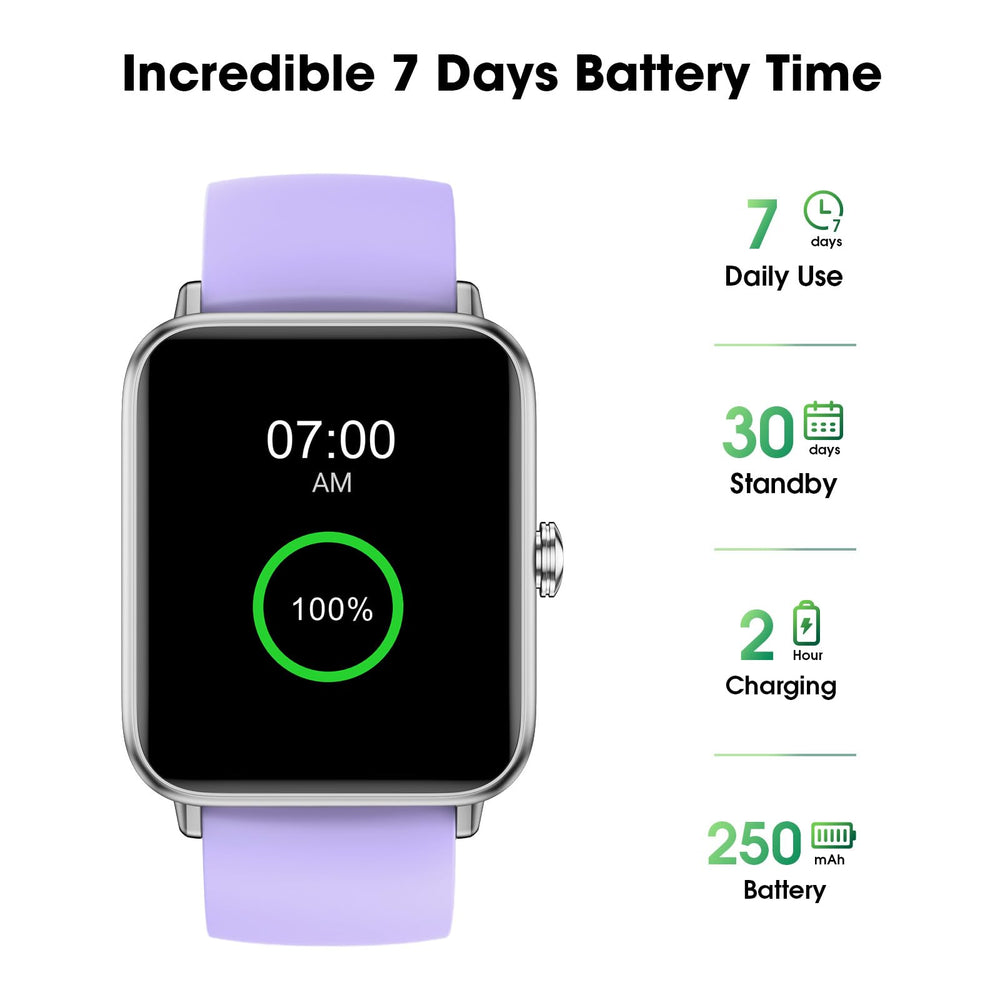 TYKOIT smart watch notifications keep you connected on the go.