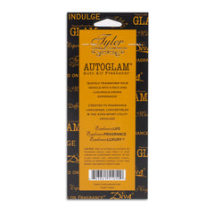 Tyler Candle Co Autoglam High Maintenance scent-notes blend patchouli vanilla and musk for depth.
