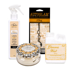 Tyler Candle Company Diva On Demand room spray delivering a chic space refresh.
