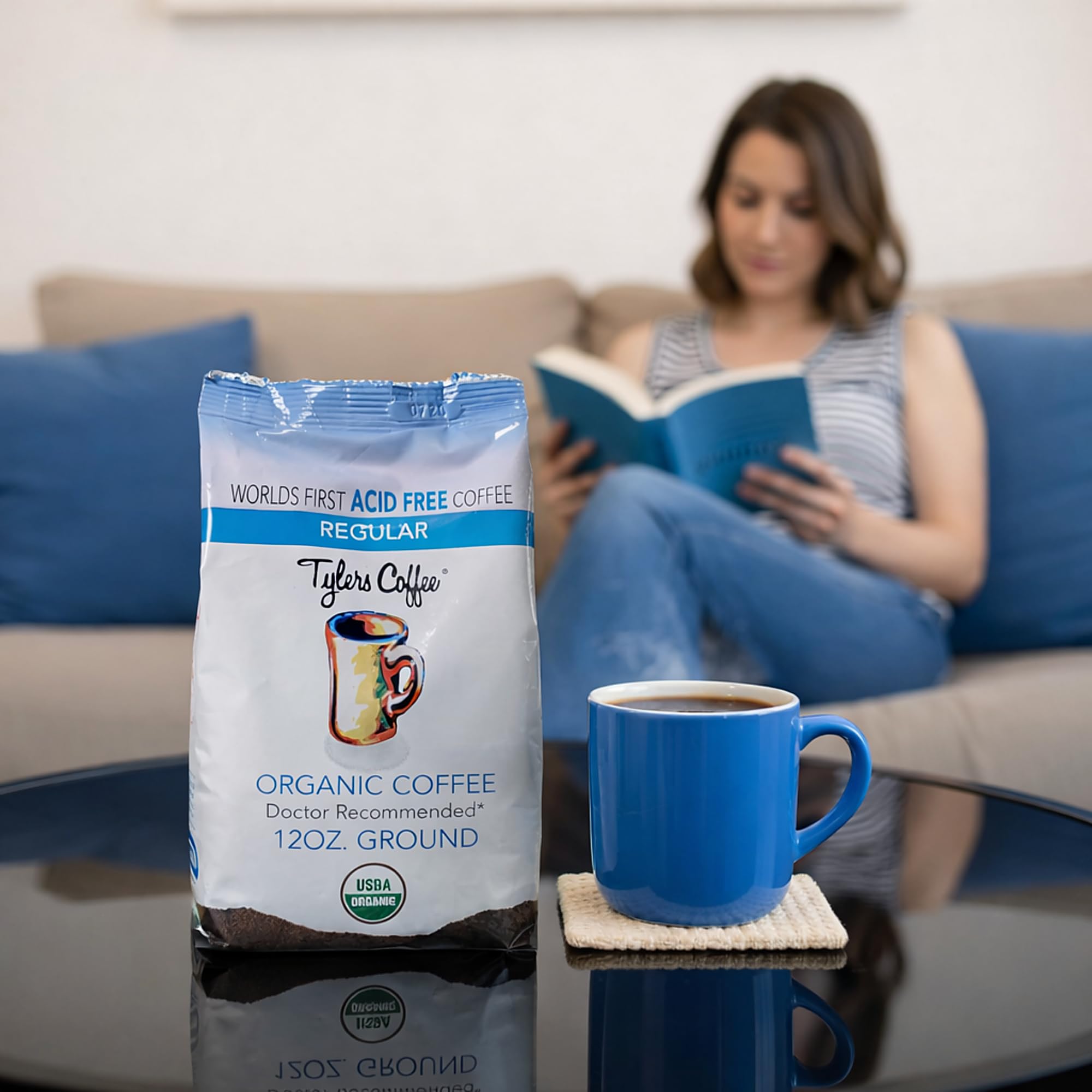 Tyler’s Coffee digest-friendly brew offers smooth cup with gentle finish.