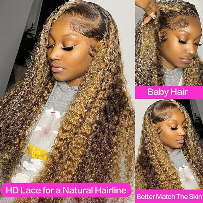 Tylokra deep wave lace-front cap assembly for secure, comfortable wear.