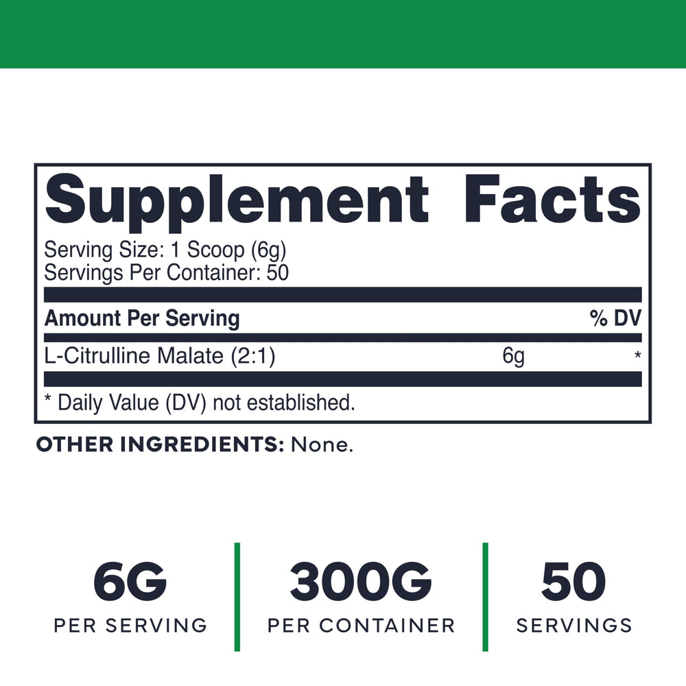 Type Zero L-Citrulline Malate powder scoop for precise pre-workout dosing