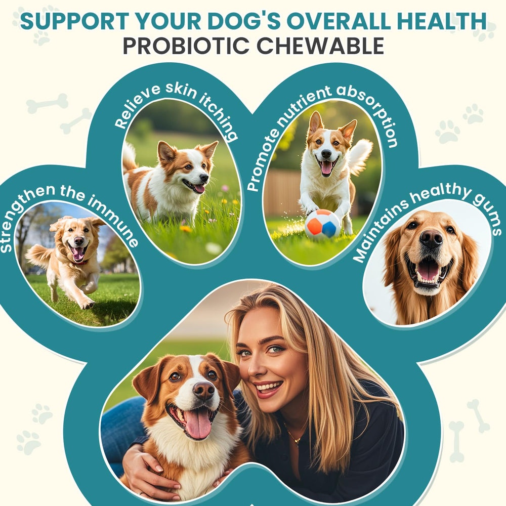 TzzyiC dog probiotics oral-health focus supports fresh breath.