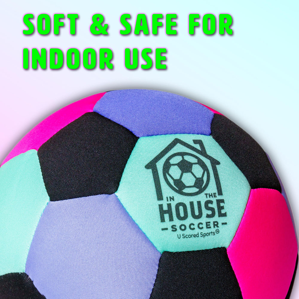 U Scored Sports durable yet gentle ball withstands hours of indoor use.