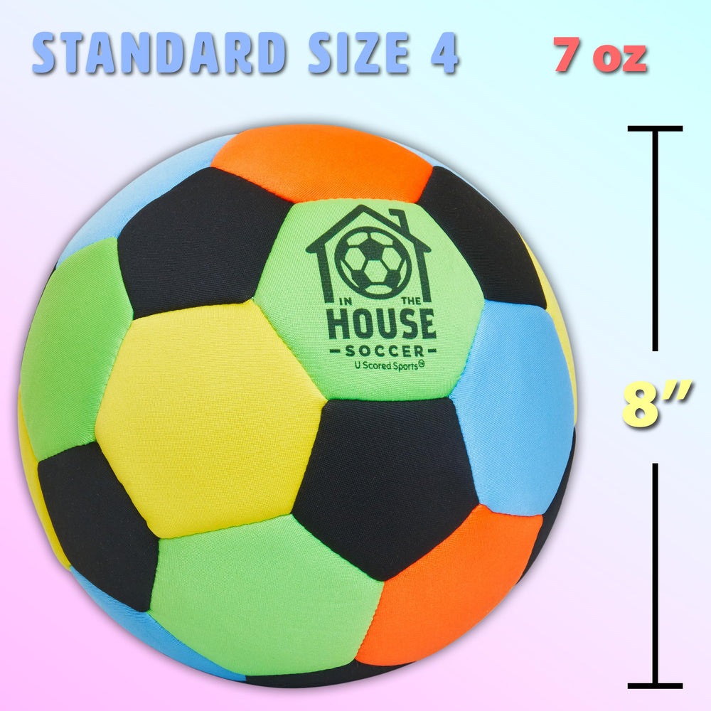 U Scored Sports In The House Soccer Ball kid practicing indoor juggling