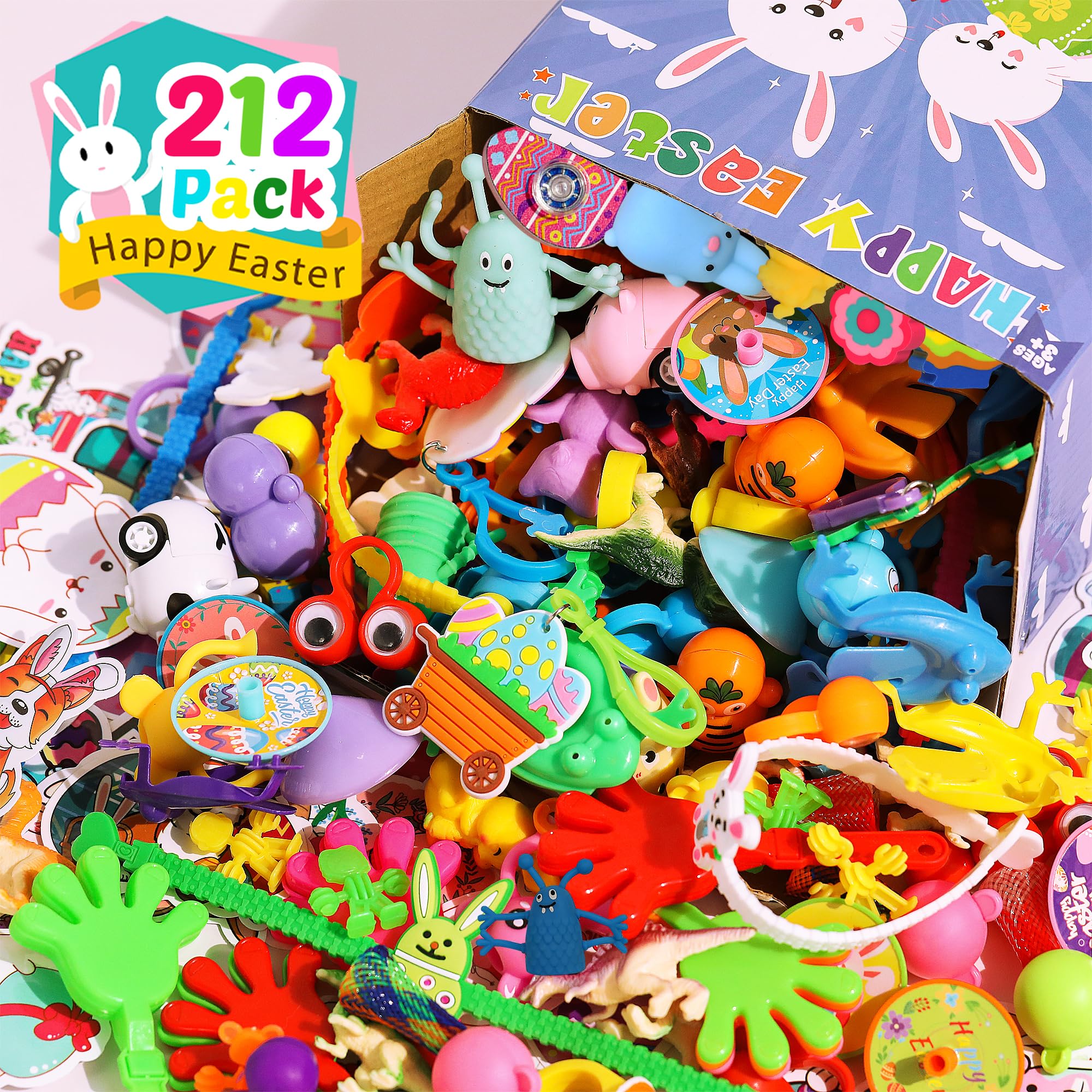 U-Zomir Easter egg fillers showing mini resin animals for tactile exploration