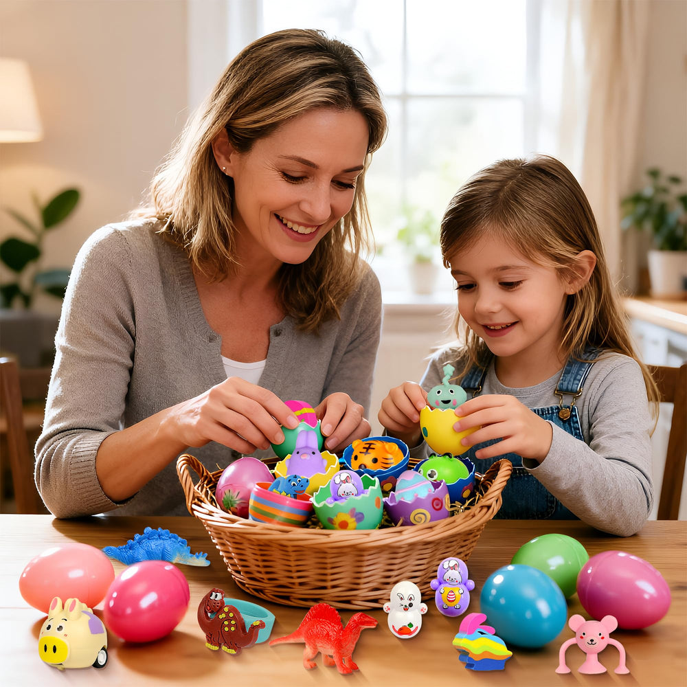 U-Zomir Easter egg fillers with stickers for decorating creativity