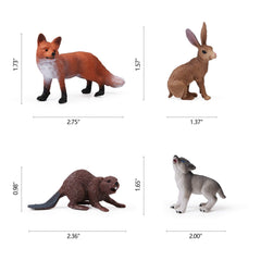 UANDME rabbit figurine with gentle colors for kids' crafts and party decor.