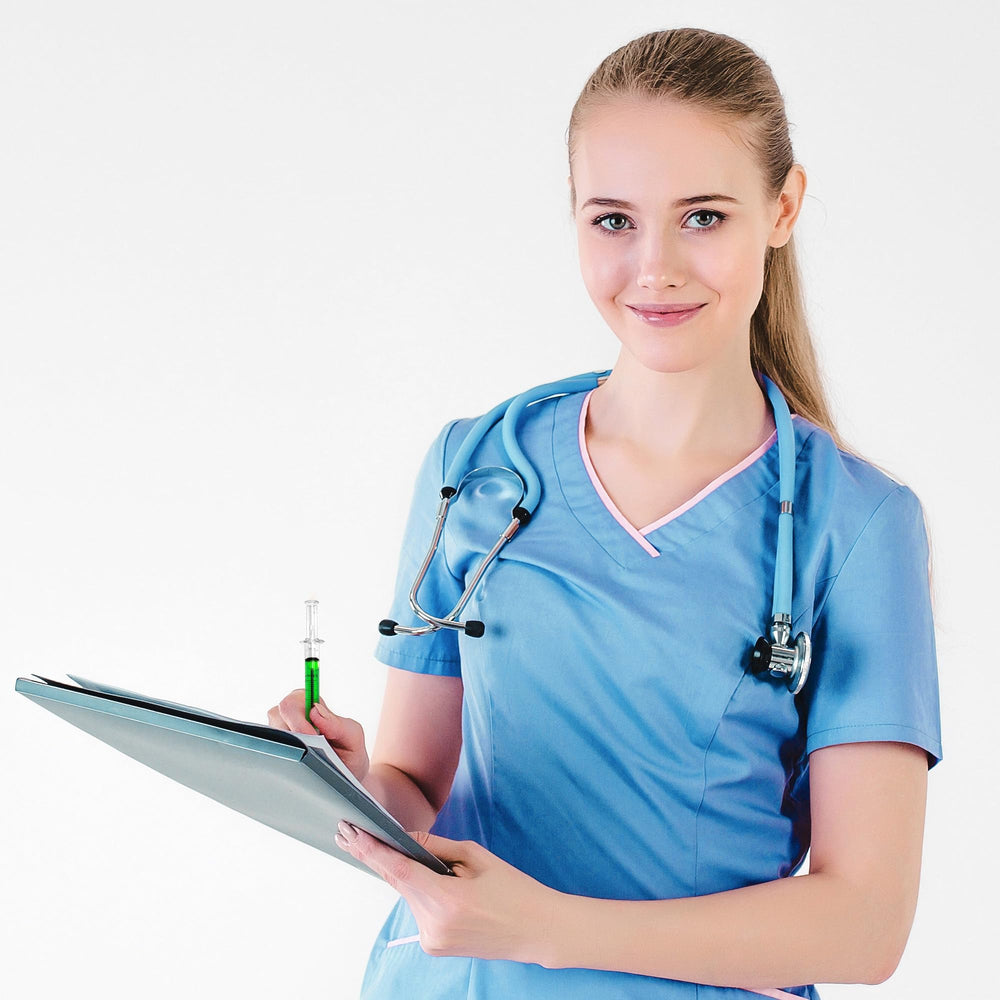 Ubabe syringe pen supports classroom demos and on-the-go notes.