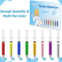 Ubabe syringe pen with retractable mechanism protects tips and prevents leaks.