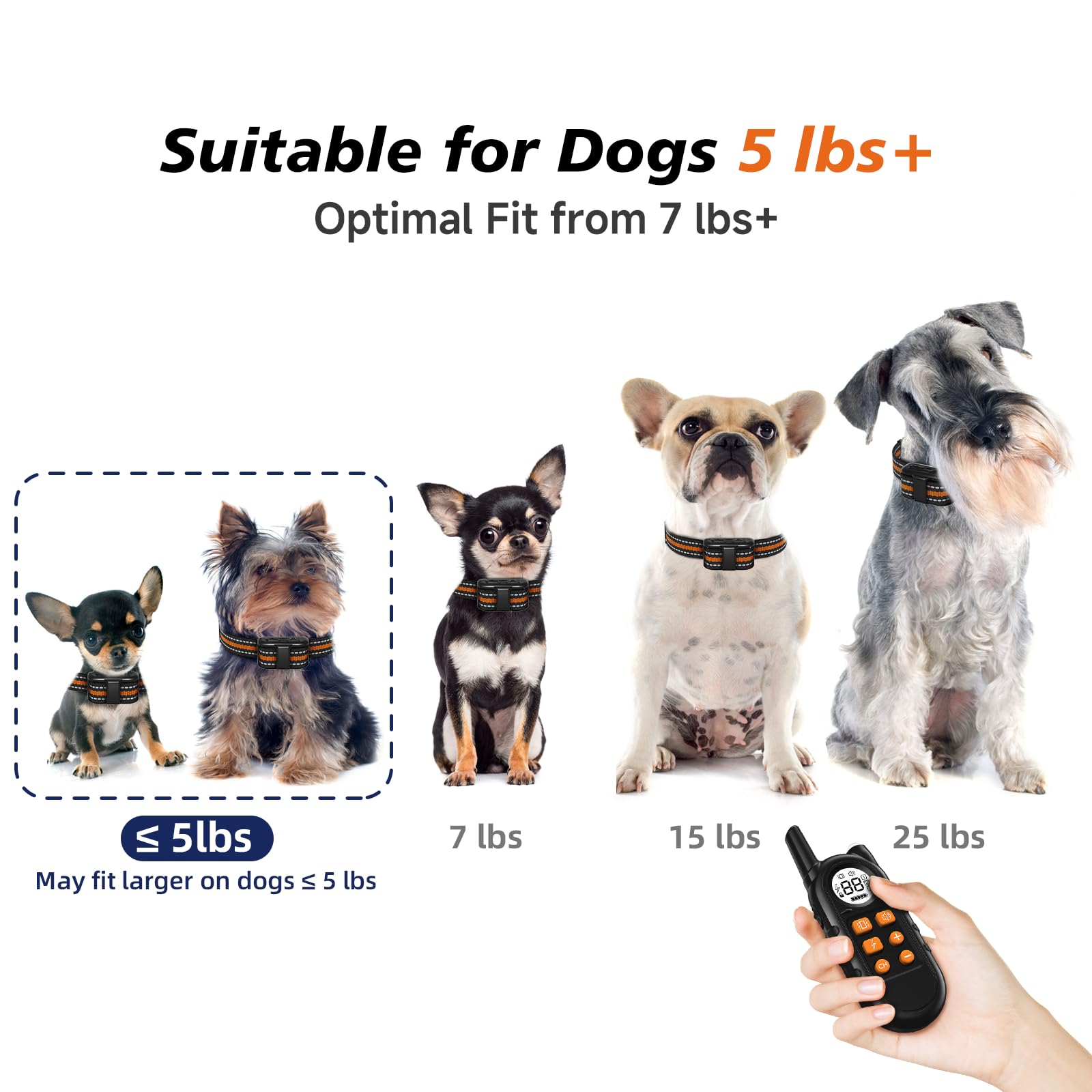 UbaNinva adjustable-fit collar fits all sizes for daily, comfortable wear