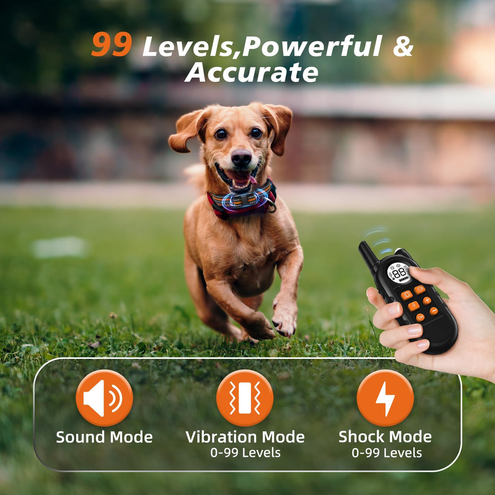 UbaNinva 99-level training modes provide precise cues for behavior shaping
