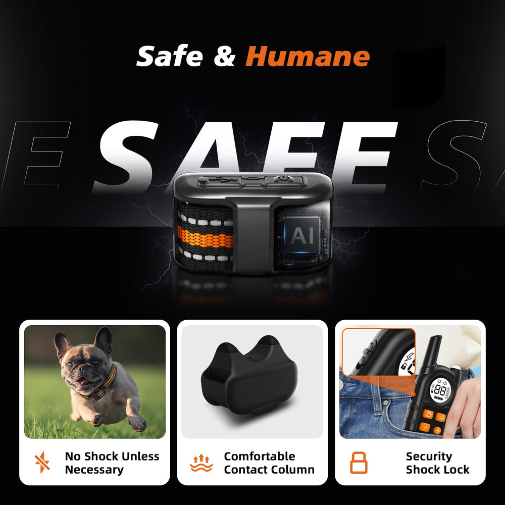 UbaNinva safety-first design with non-shock default reduces unintended corrections