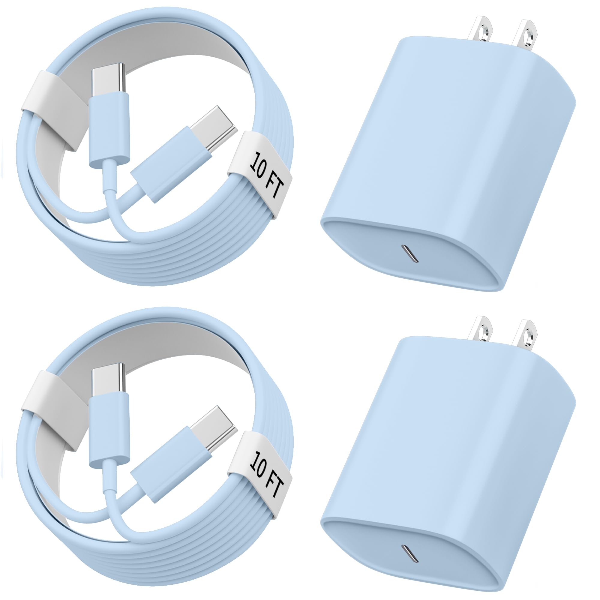 Ubearkk 20W USB-C charger with PD 3.0 delivers fast charging for iPhone 17/16/15