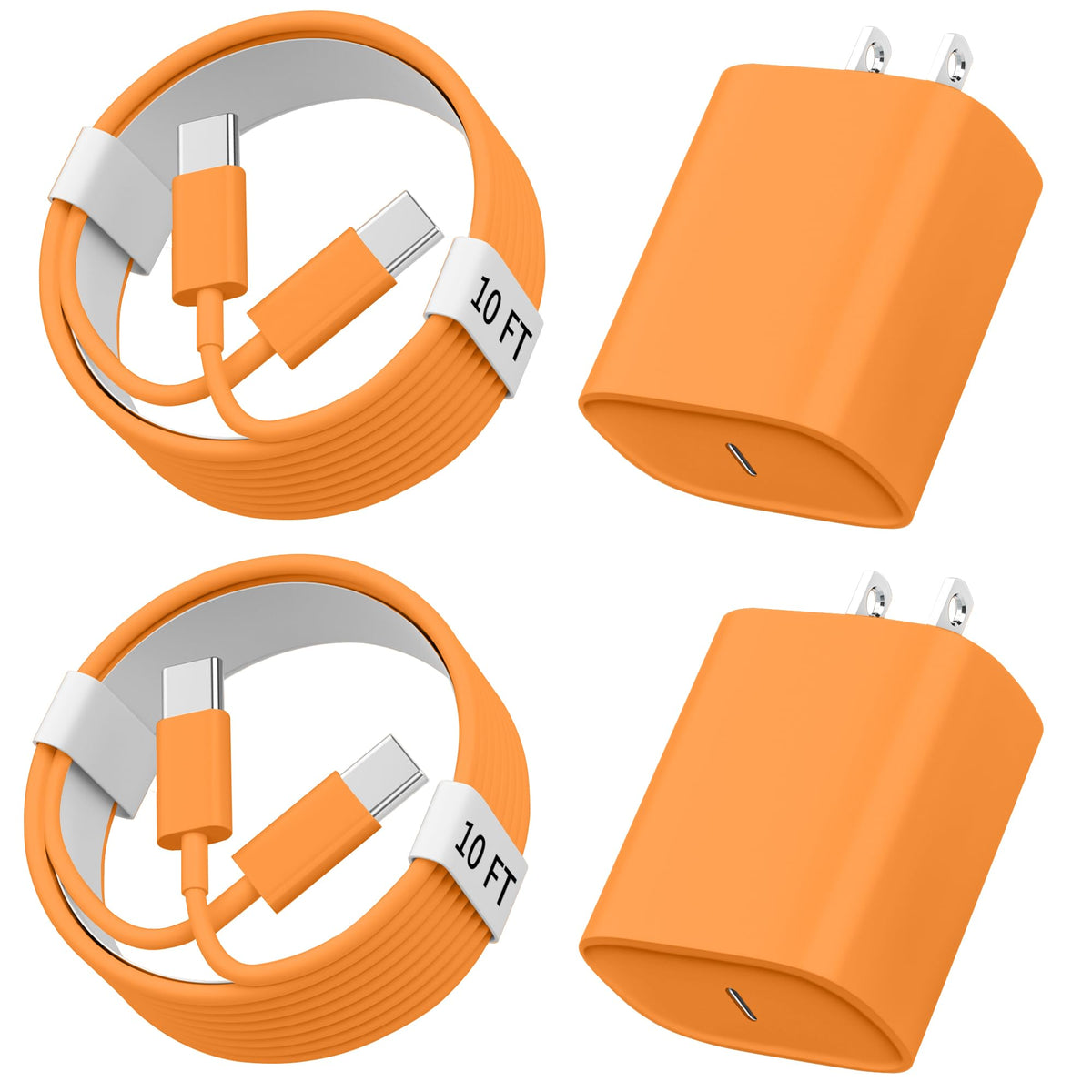 Ubearkk 20W USB-C fast charger with compact design for Phone 17/16/15.