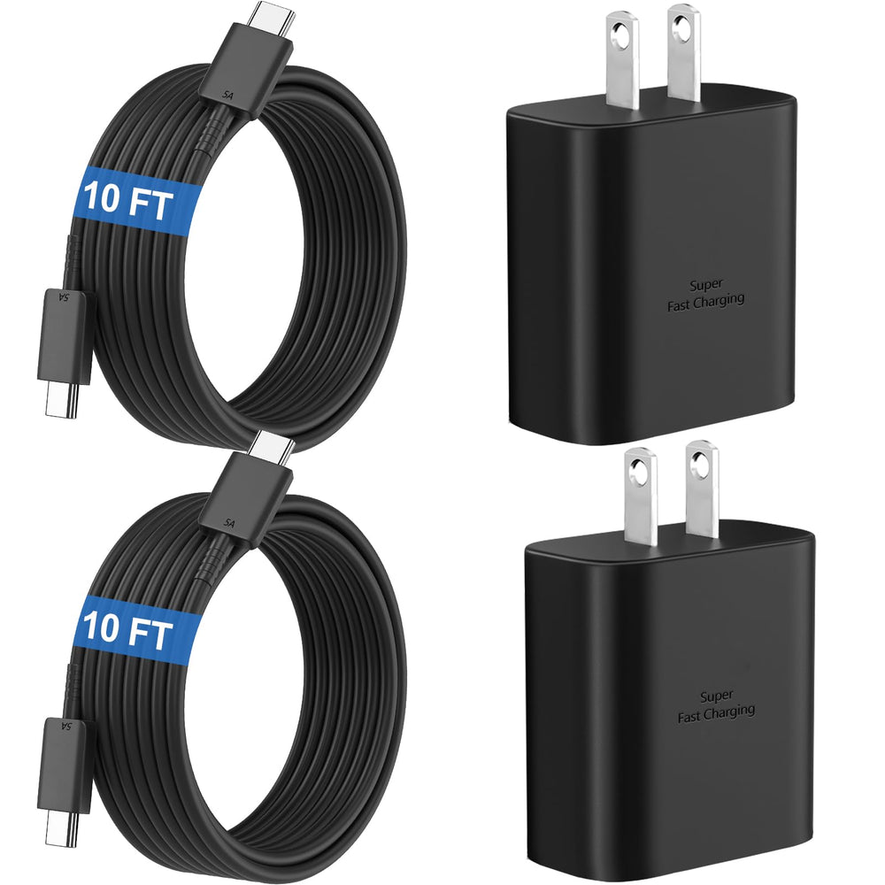 Ubearkk 45W USB-C fast charger front view for quick Samsung Galaxy charging.