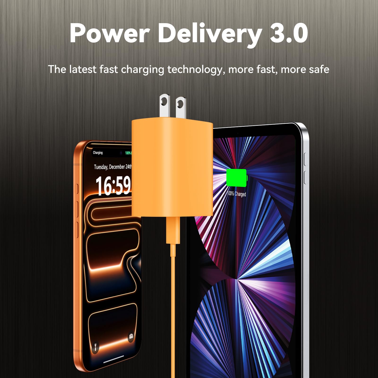 Ubearkk charger safety features protect against overcurrent and overheating.