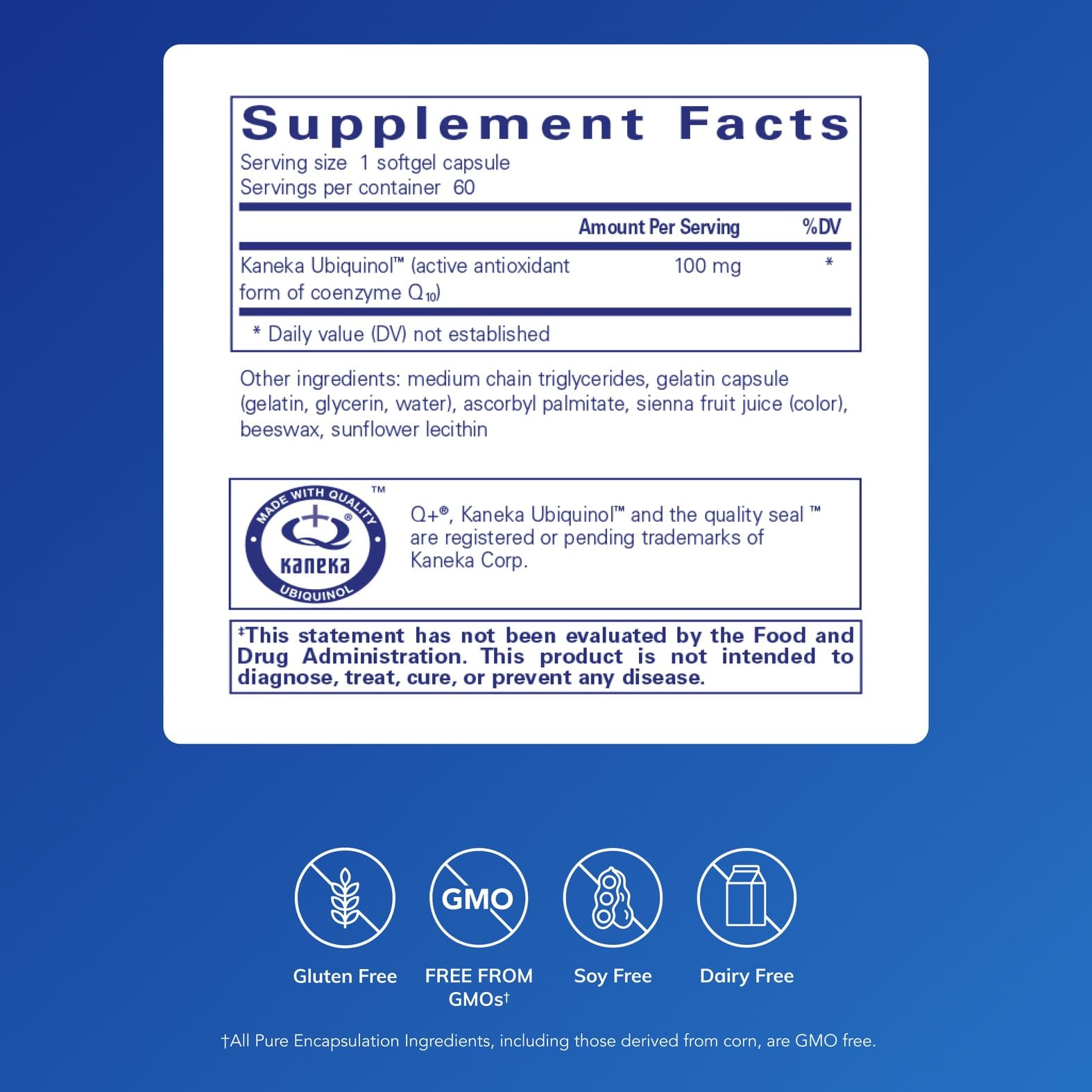 Ubiquinol-QH softgel capsules for antioxidant-rich energy metabolism
