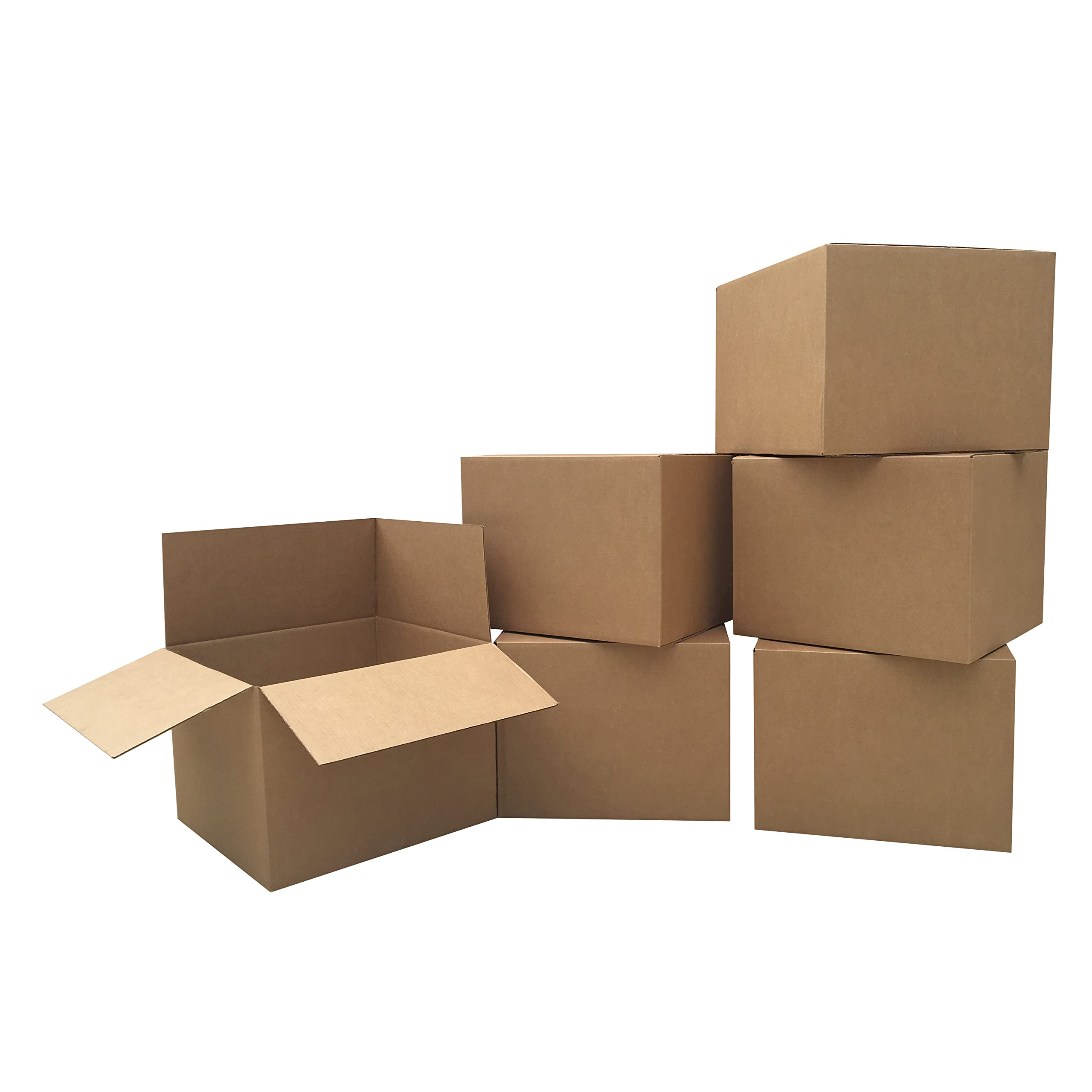 UBMOVE boxes stacked demonstrate efficient space planning during relocation.
