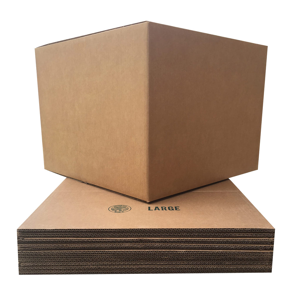 UBMOVE large moving box open view allows easy arrangement of clothing and kitchenware.