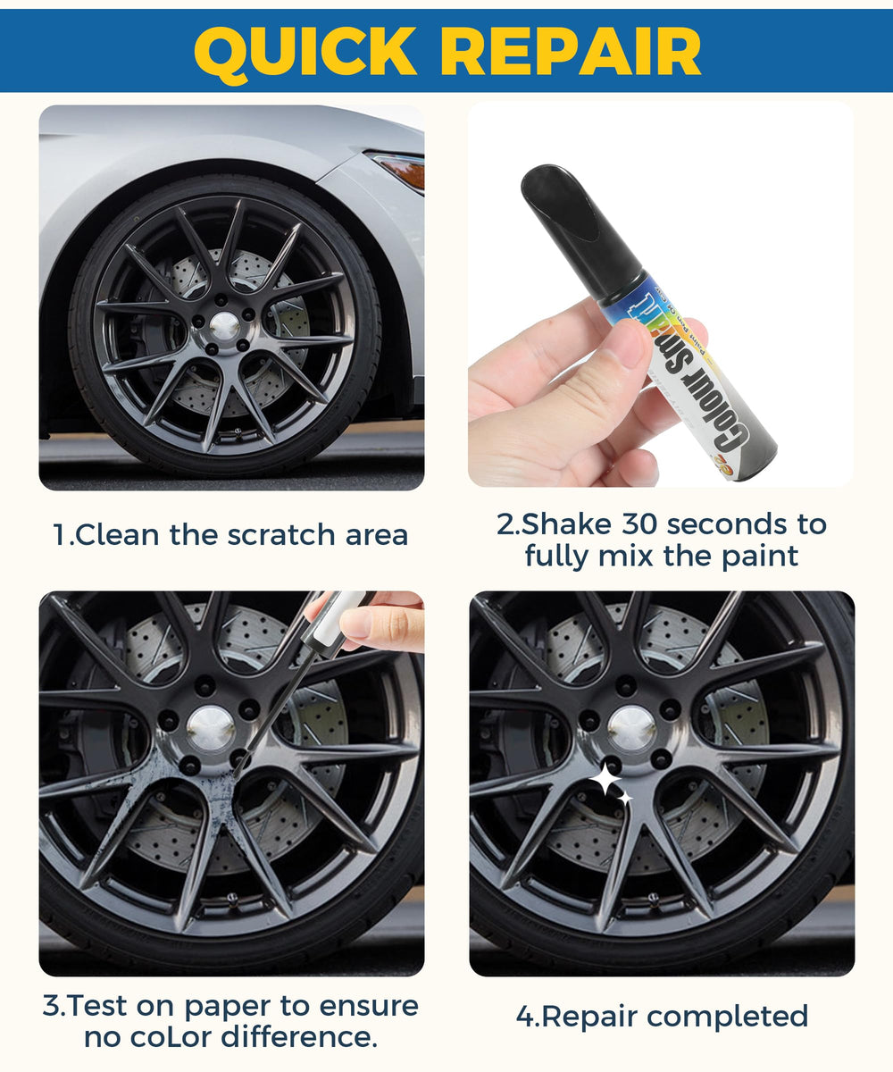 UBOG black touch-up paint for cars dries in minutes