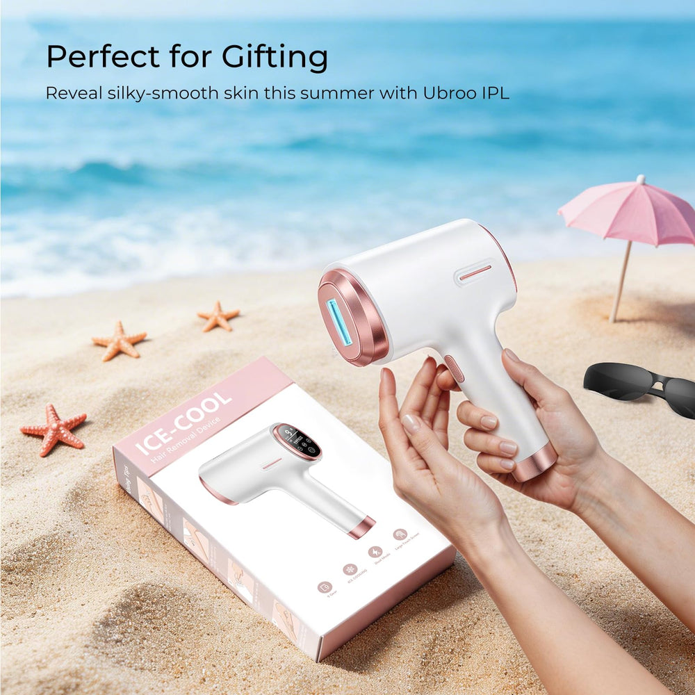 Ubroo IPL laser smart control panel enabling easy session customization