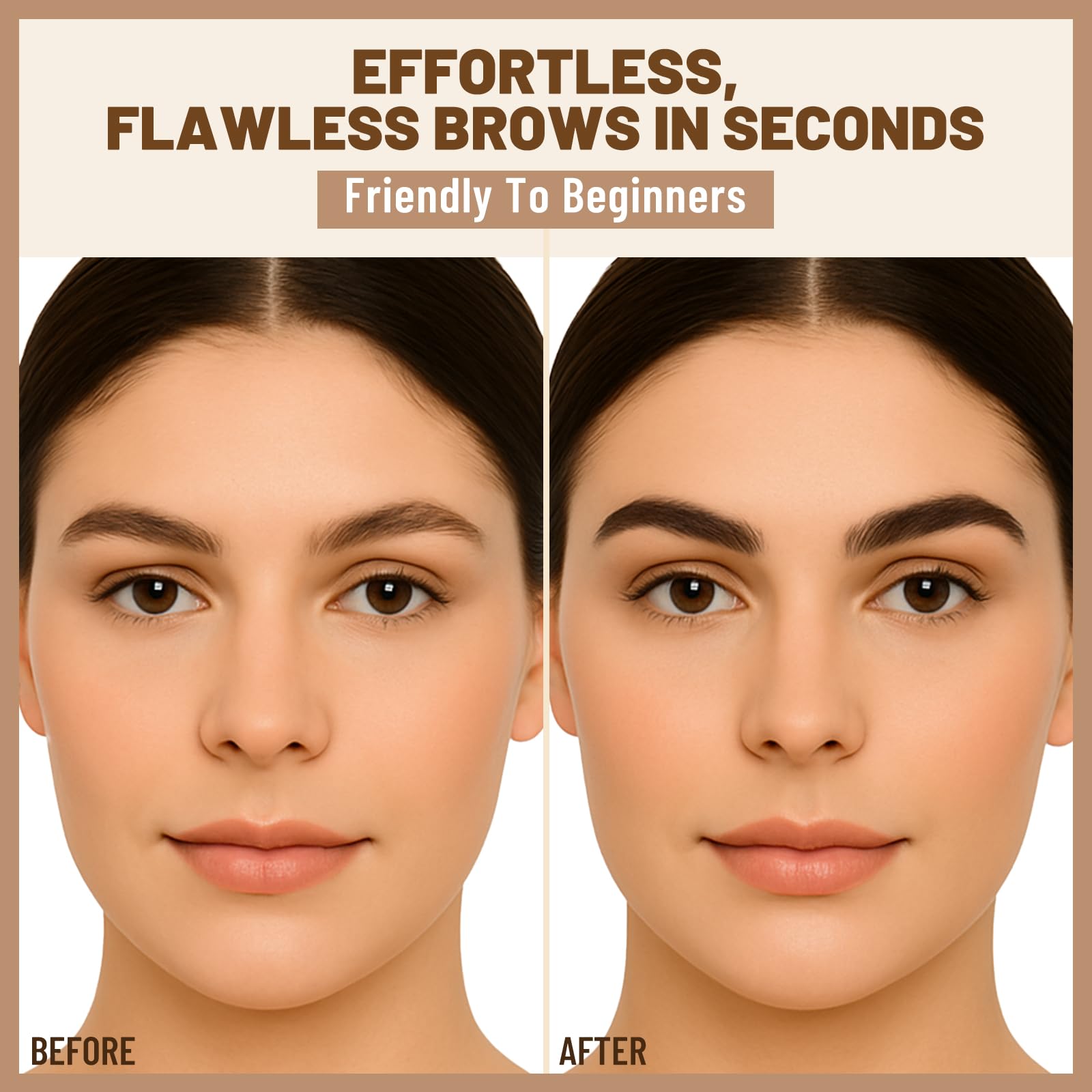 UCANBE finishing powder adds a matte, long-lasting veil.