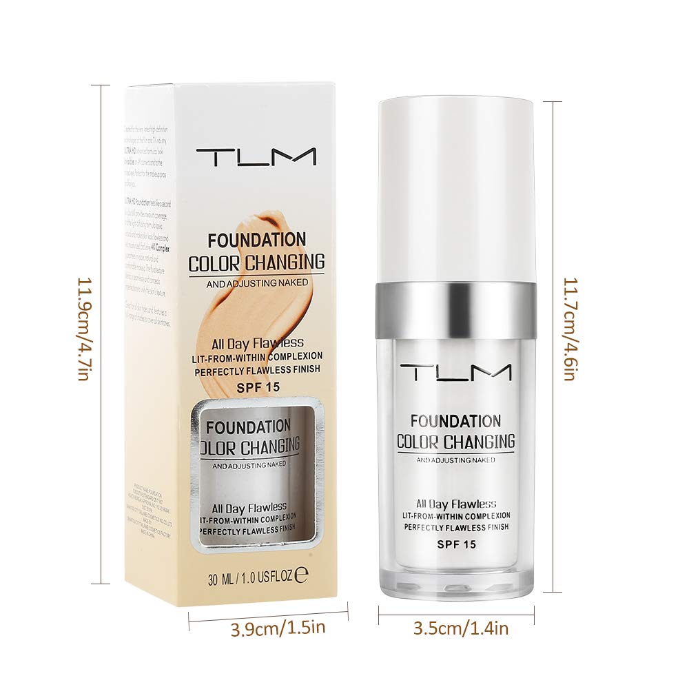 UCANBE TLM SPF 15 foundation provides sun protection during daily wear.