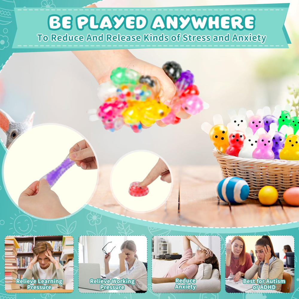 UDZRL decorative stress balls brighten Easter baskets and celebrations.