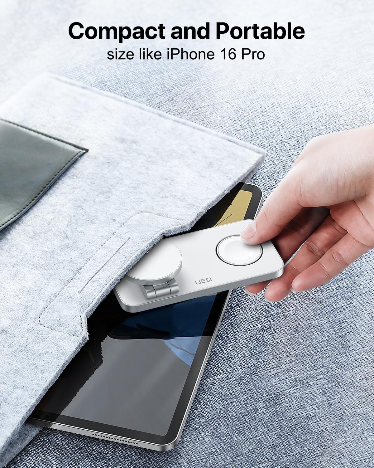 UEQ LED indicator glows dimly during charging