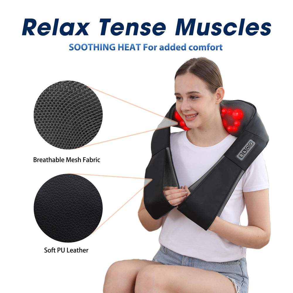 UFFAE leather-mesh cover keeps comfort and ease of cleaning.