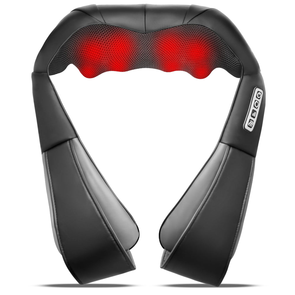 UFFAE Shiatsu neck massager nodes for deep tissue relief at home.