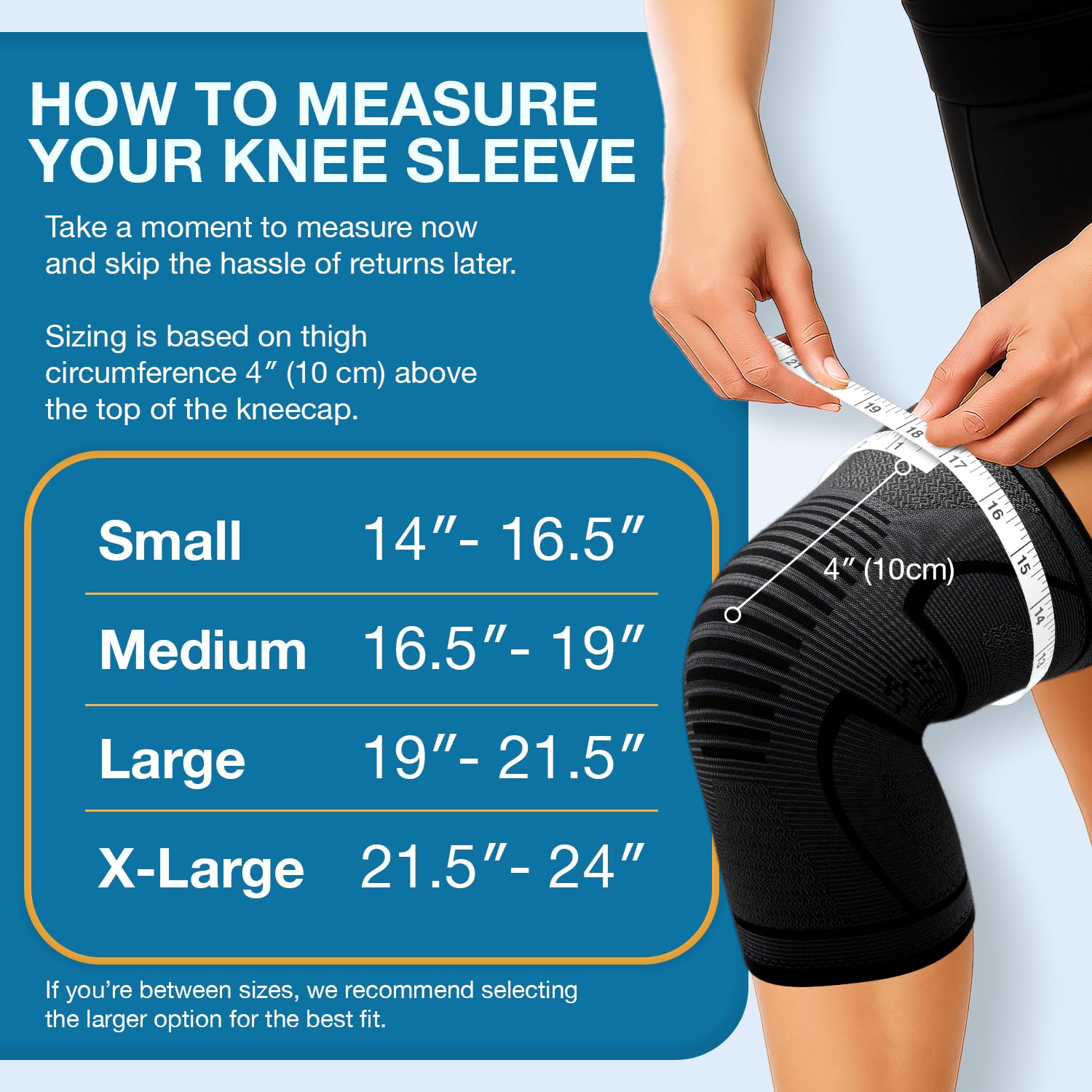 UFlex Athletics knee sleeve supports weightlifting with comfortable stability.