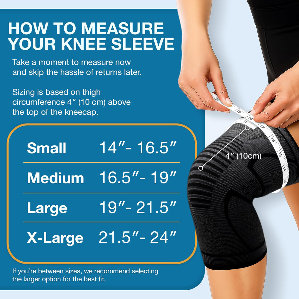 UFlex Athletics knee sleeve supports weightlifting with comfortable stability.