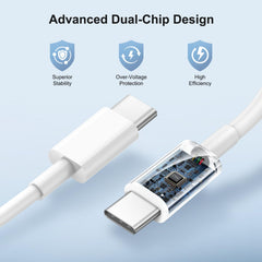 UGVV 10ft USB-C to USB-C cables included with the charger.
