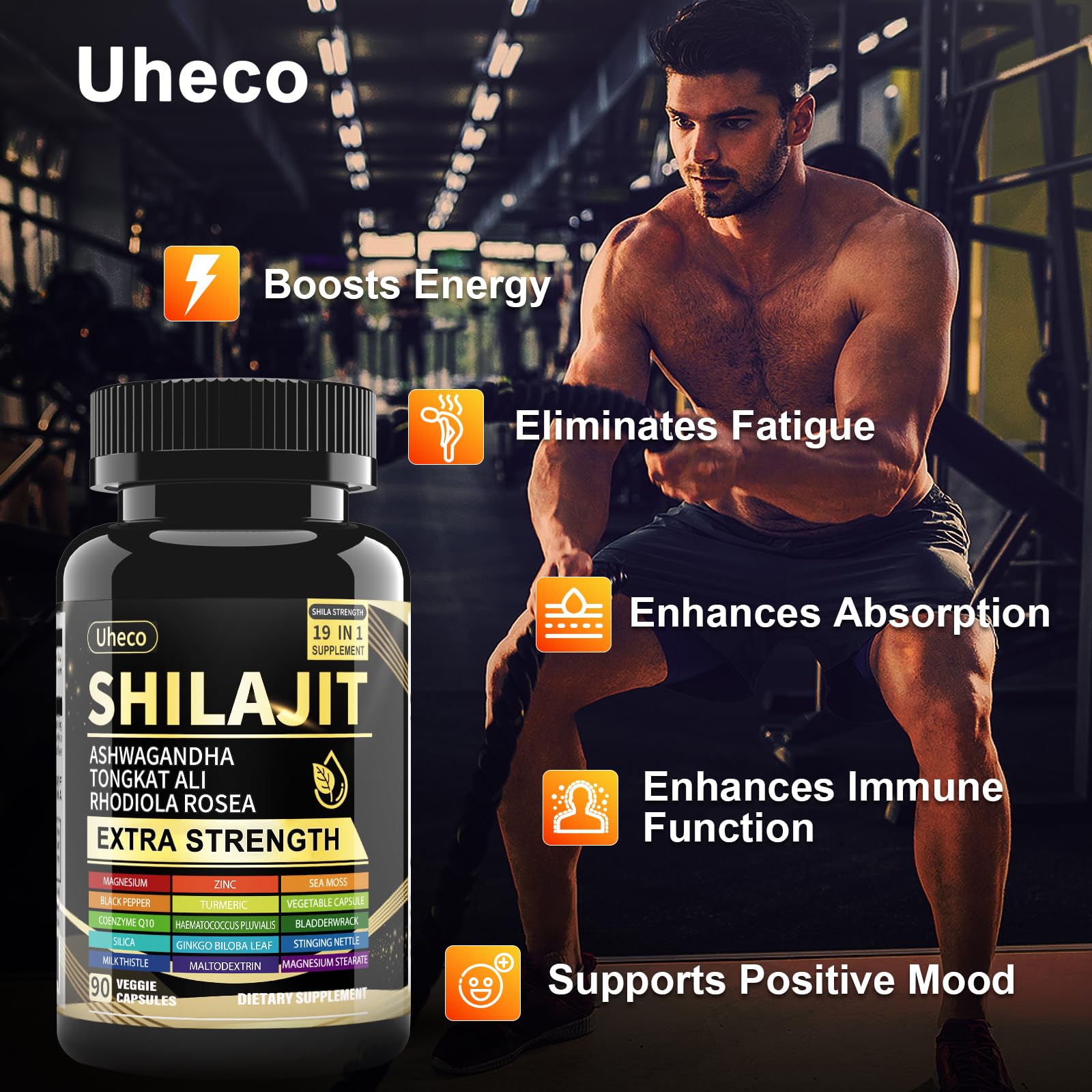 Label view showing 19-in-1 nutrient formula.