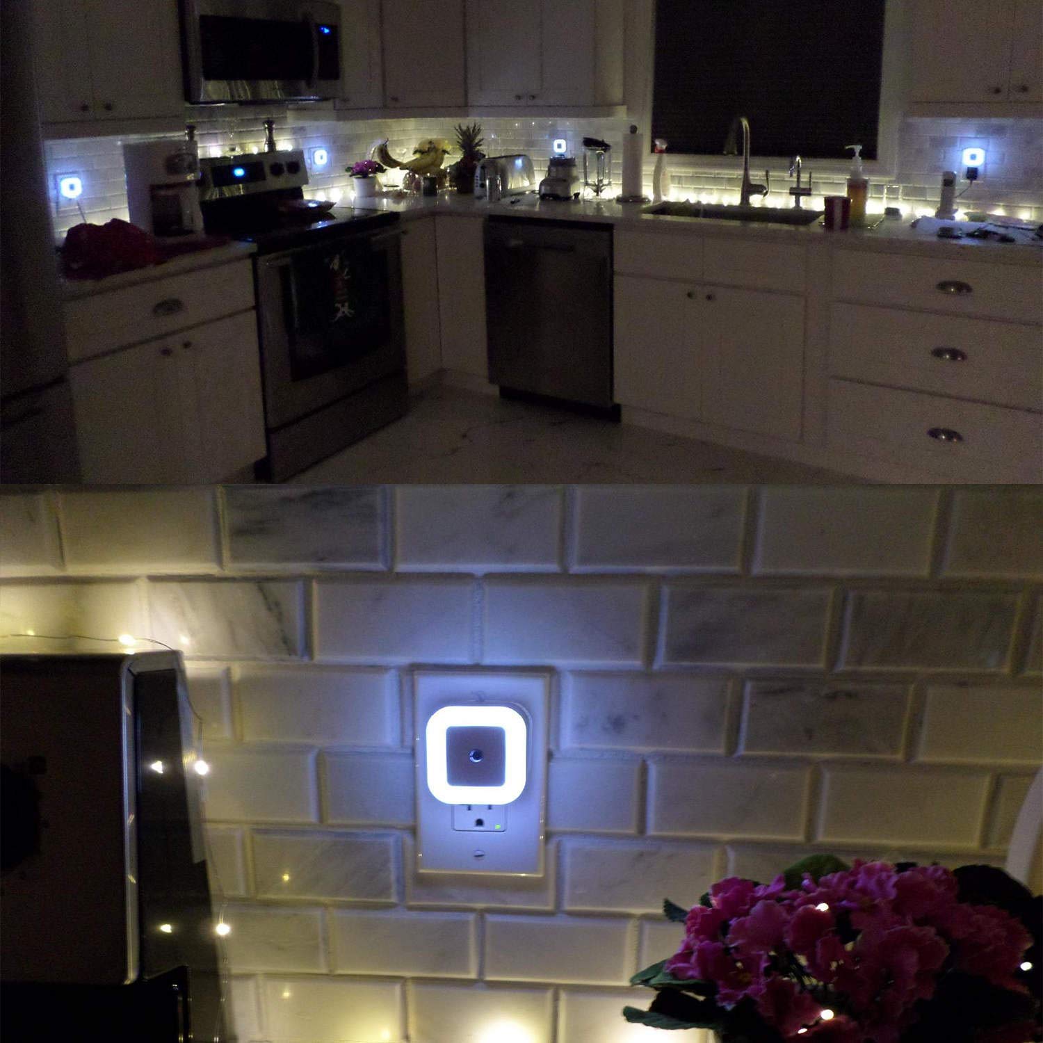 Uigos bathroom night light ensures safe visibility for late-night routines.